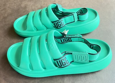 UGG Men\'s Sport Yeah Sandal Emerald Green UGG® Sport Yeah Sandals Color: Emerald/Green Men main image 3