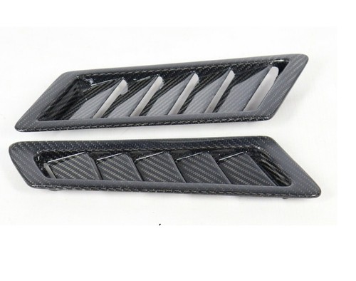 For Mercedes G-Class w463 G55 G63 G500 Dry Carbon Fiber Side Vent Covers Replace - Foto 6 di 6