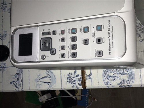 HP PHOTOSMART C4180 DRUCKER SCANNER KOPIERER USB DIN A4 FARBE - Bild 3 von 13