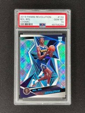 2019 PANINI REVOLUTION BOL BOL #134 ROOKIE RC COSMIC #'d 050/100 PSA 10 GEM MINT