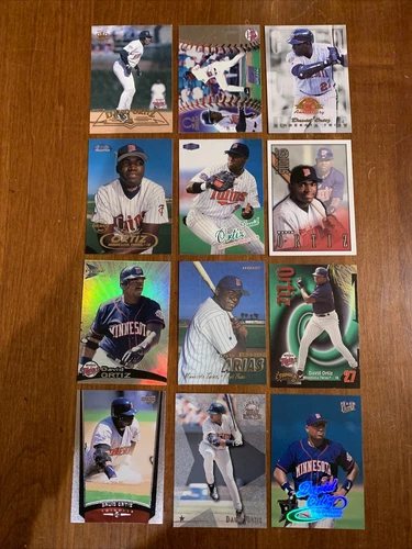 David ORTIZ Lot 1997-2016 (86)🔥1997 Fleer #512 RC Leaf Ultra Pacific Bowman