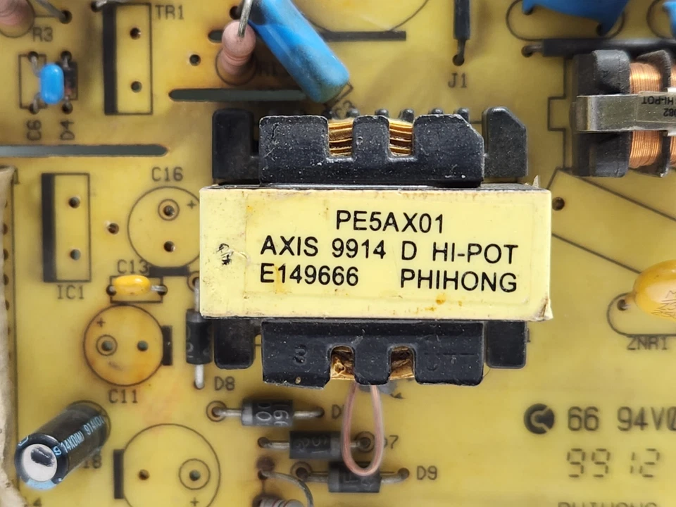 PHIHONG PE5AX PCB CARD 29203174-A4 REV A-A4 - Image 4 of 4