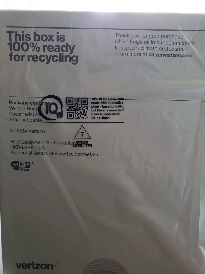 CR1000A VERIZON WIFI6 CERTIFIED 2024 VERSION - BRAND NEW FACTORY SEALED - FAST! - Image 3 of 3