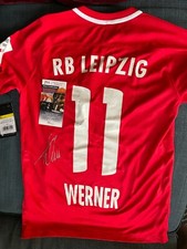 RB Leipzig Timo Werner Autographed Signed EPL Jersey COA BNWT #2