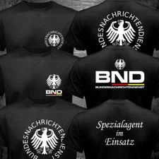 Special Germany Intelligence Agency BND Bundesnachrichtendienst Police T-shirt