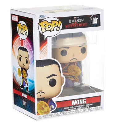 NEU OFFIZIELLE FUNKO POP DOCTOR STRANGE MULTIVERSUM DES WAHNSINNS WONG VINYLFIGUR