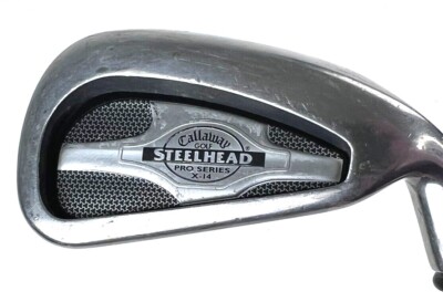 Callaway Steelhead X-14 Pro Series 6 Iron RCH Stiff Graphite Shaft RH 37.5''