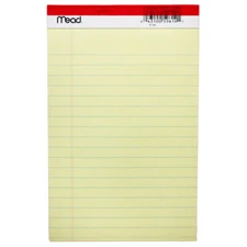 Mead Standard Legal Pad, 5" x 8", 50 shts