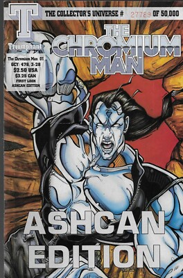 The Chromium Man No.1 / 1993 Ashcan Edition / John Riley & Adam Pollina