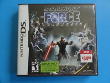 NINTENDO DS STAR WARS THE FORCE UNLEASHED CASE **NO GAME OR MANUAL**