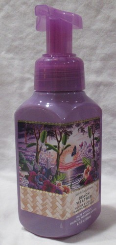 Bath & Body Works Gentle & Clean Foaming Hand Soap Set Lot of 2 BEACH WEATHER - Picture 3 of 4