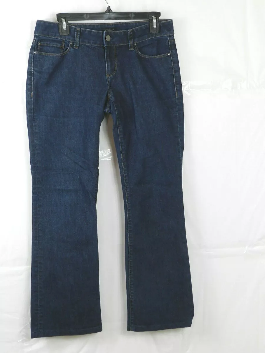 Ann Taylor Jeans Womens Modern Straight Denim Jeans Size 4