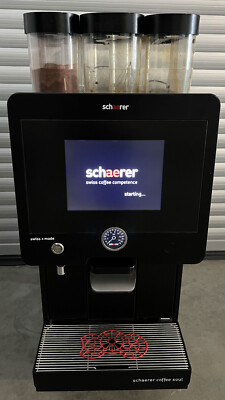 Schaerer Coffee Soul Kaffeevollautomat Milch- & Schokopulver Swiss Rechnung MwSt