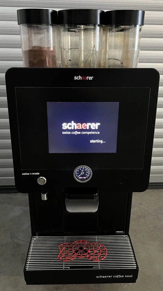 Schaerer Coffee Soul Kaffeevollautomat Milch- & Schokopulver Swiss Rechnung MwSt