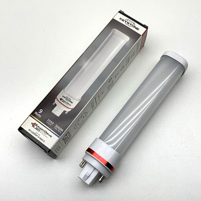 Ballast Compatible LED Light Bulb, 4-Pin 18W 26W 32W 42W CFL Replacement 5000K