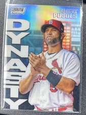 Albert Pujols 2022 Stadium Club Chrome Dynasty #6A Free Shipping 🇺🇸🇨🇦