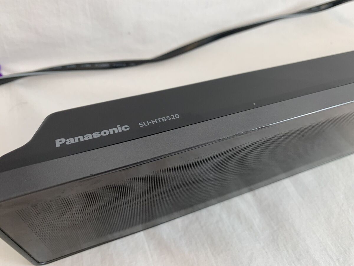 Tænke kompression Begge PANASONIC SU-HTB520 Home Theater Sound Bar ONLY Untested 40” | eBay