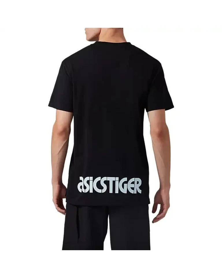 - Asics Tiger DT Grapfic Tee Maglia Maniche Corte Uomo, Performance Black - Immagine 2 di 4