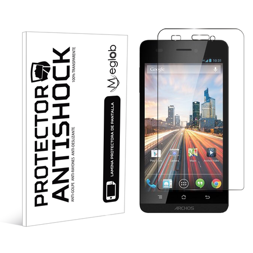 PH26 - Custodia A Portafoglio Con Magnetica Per Archos 45b Helium 4G - Ecopelle, 6 Slot Per Carte, Cover Interna In Silicone - 6