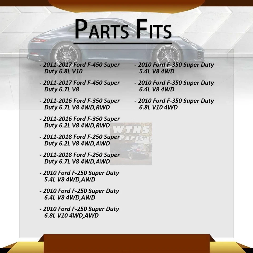 Kit de enlace de barra estabilizadora delantera trasera Mevotech para Ford F-250 Super Duty 2011 2012 2013 Foto 2 de 4