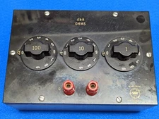 International Instruments Decade Resistor Box, 3 Decades, Tested with Results