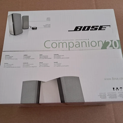 Bose Companion 20 Multimedia Speaker System - New and Sealed