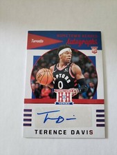 2019-20 Chronicles Red Hometown Heroes Autographs Terence Davis