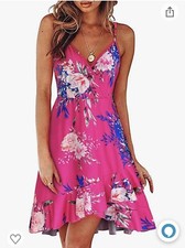 Pink Floral Sundress