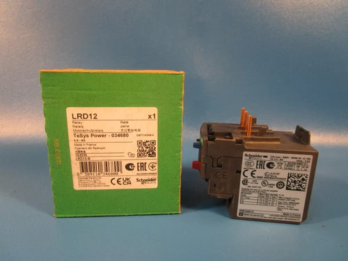 Schneider Electric LRD12 Tesys Deca Thermal Overload Relay, 034680, 5.5 - 8A