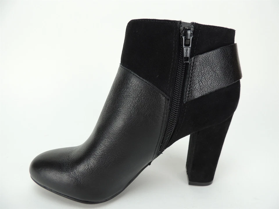 Botas femininas Bar III com fivela ágil no tornozelo pretas tamanho 5,5 M - Imagem 3 de 4