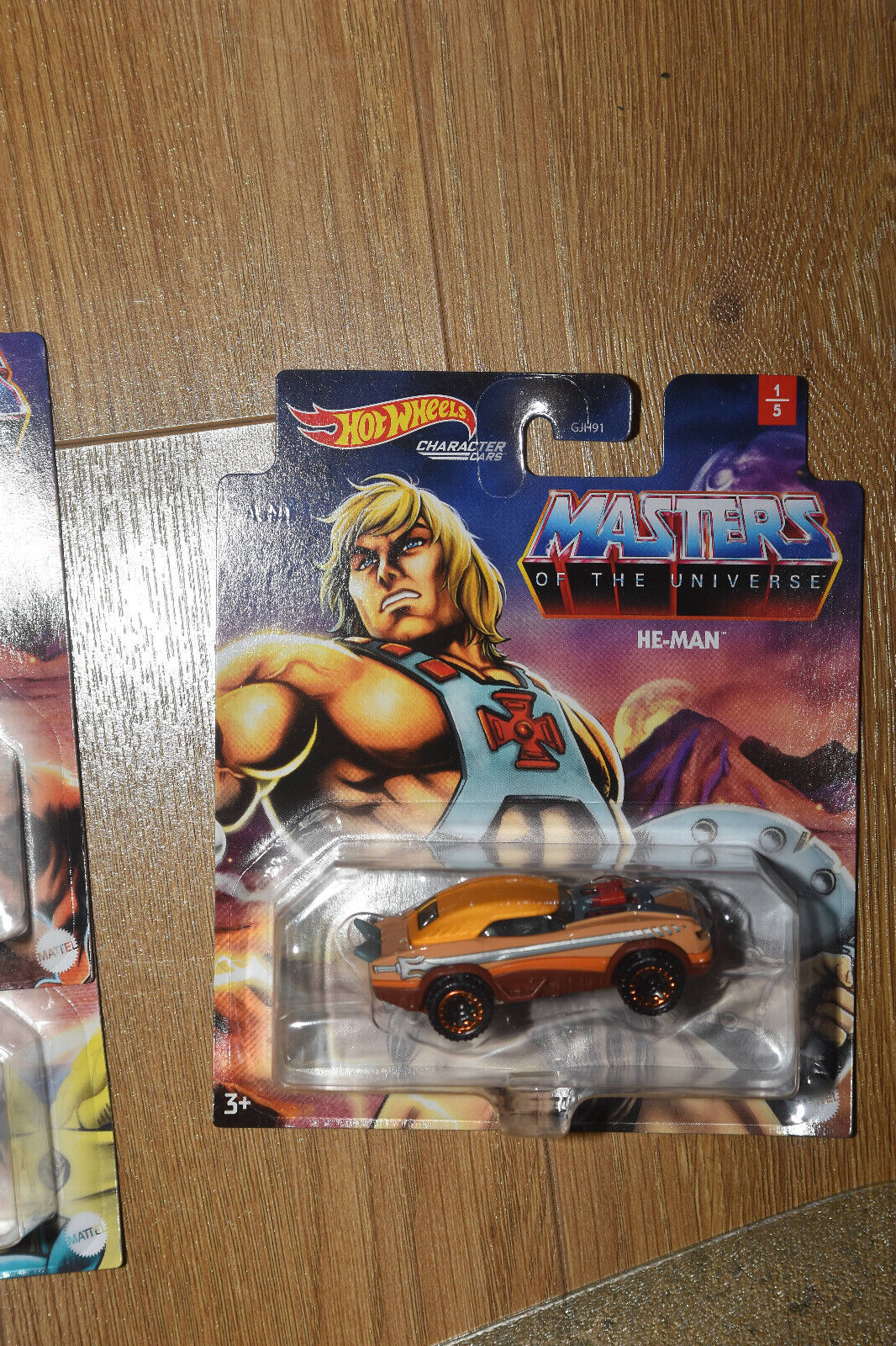 Hot Wheels Character Cars Masters of The Universe Die-cast He-Man He Man
