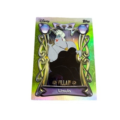 2025 Topps Disney Wonder Ursula Cartoon Villain #176 The Little Mermaid