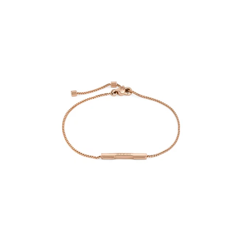 Gucci YBA662106002 Link to love bracelet in 18kt pink g