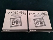 Générations : Logiciel Family Tree - Grande Suite - Version 8.0 UK - Volumes 1 et 2