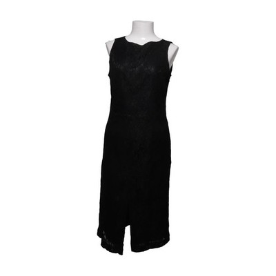 A Feeling of Joy, Maxikleid, Größe: 40, Schwarz, Polyester, Blumen, Spitze #F72