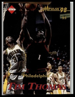 1998 Collector's Edge Impulse #55 Michael Olowokandi / Tim Thomas