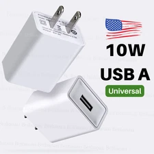 AC Fast Charger For iPhone 6 7 8 XR 11 12 13 14 USB A Wall Charger Adapter Cable