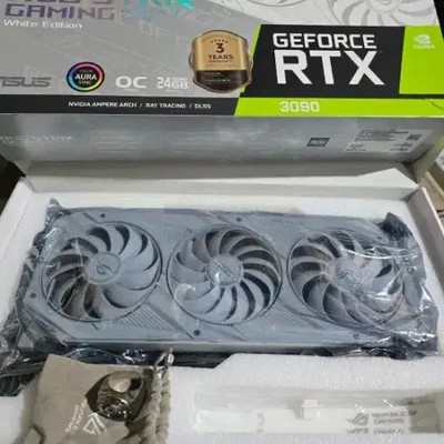 ASUS ROG STRIX RTX 3090 White Edition Graphics Card Official | eBay