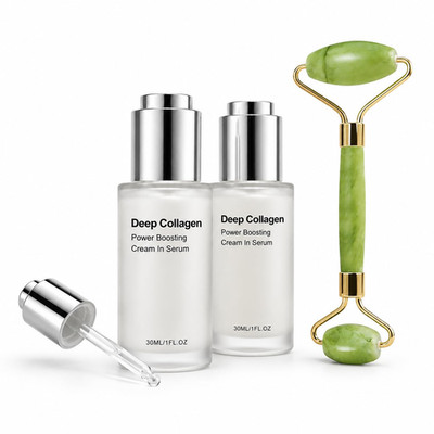 Maison Deep Collagen Serum Korea 2 Pack, Koreanisches Kollagen-Serum | Anti-Agin
