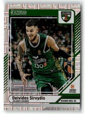 2024-25 Donruss EuroLeague #5 Deividas Sirvydis