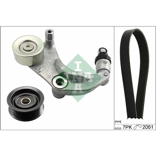 Keilrippenriemensatz Schaeffler Ina 529 0153 10-image