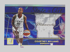 2026 WNBA Donruss Courtney Williams State of the Art Insert #2 Minnesota Lynx