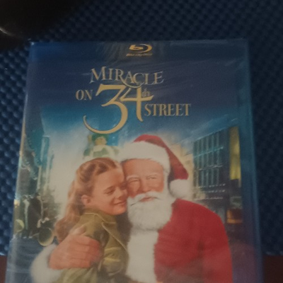 #ad Miracle on 34th Street Blu ray G Holiday Black amp; White George Seaton O#x27;Hara $11.99