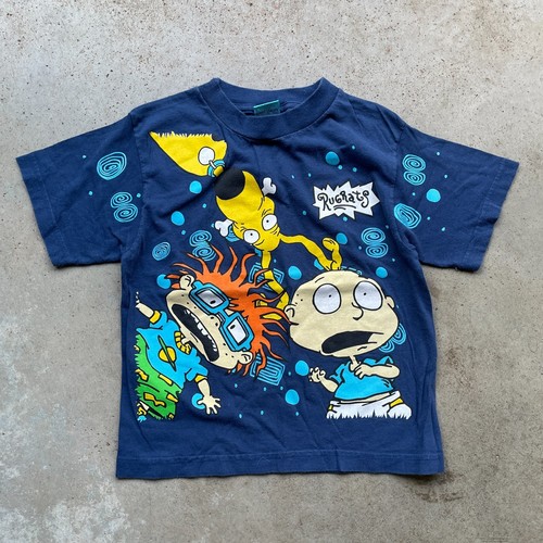 Camiseta Rugrats Tommy & Chucky Vintage Años 90 Niños Talla Grande 1997 Viacom