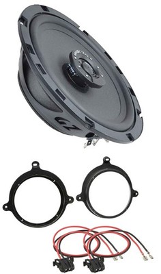 Ground Zero 110Watt 16.5cm 2-Way Speakers for Mercedes A-Class 97-04 Front