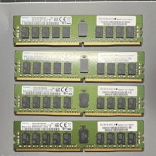 Samsung 64GB 4x16GB PC4-2400T 1Rx4 ECC REG Server Memory RambM393A2K40CB1-CRC