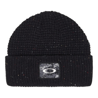 Oakley FOS90165802E Ellipse Patch Waffle Beanie Blackout One Size Adult Casual