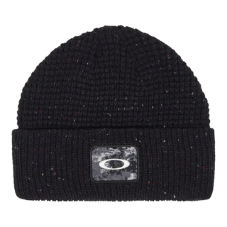 Oakley FOS90165802E Ellipse Patch Waffle Beanie Blackout One Size Adult Casual