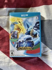 Pokken Tournament w/ Shadow Mewtwo Amiibo Card (Nintendo Wii U) Cib