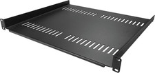 1U Server Rack Shelf - Universal Vented Rack Mount Cantilever Tray for 19" Netwo